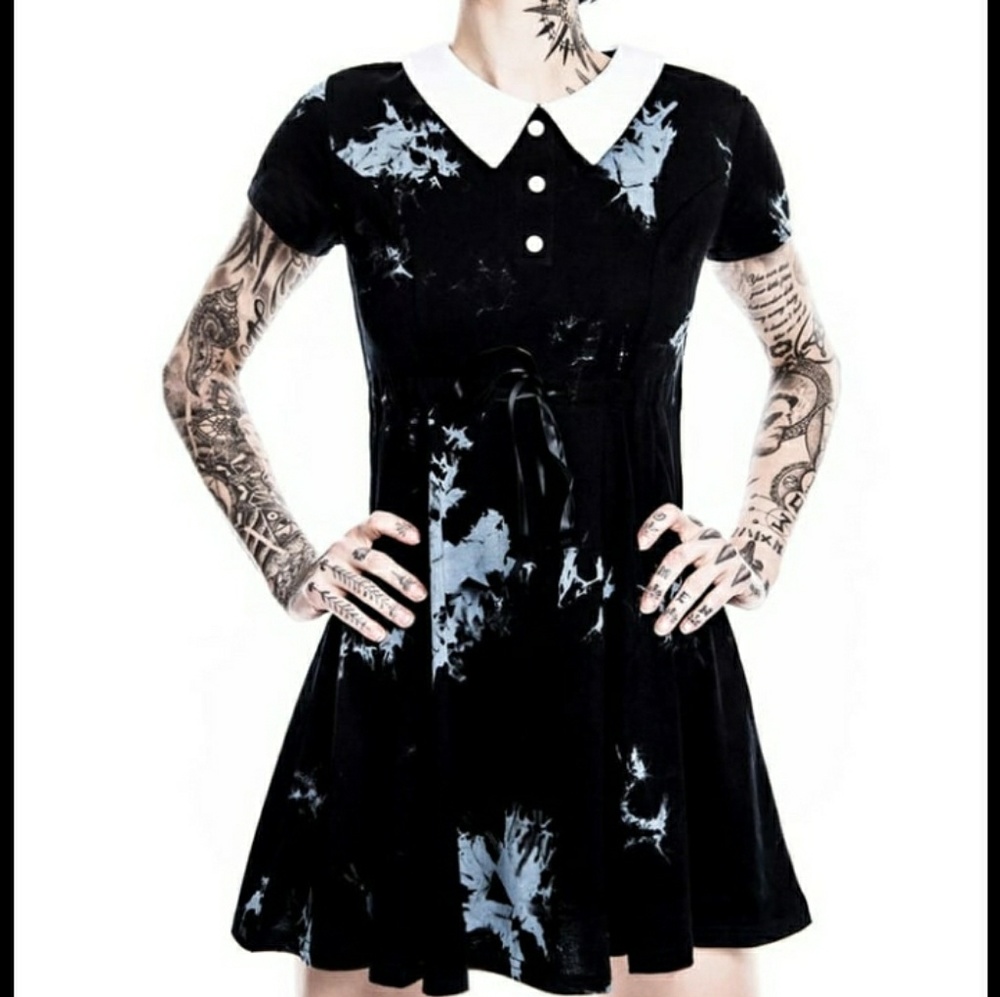 Killstar Dye Fast Tie Dye Dress